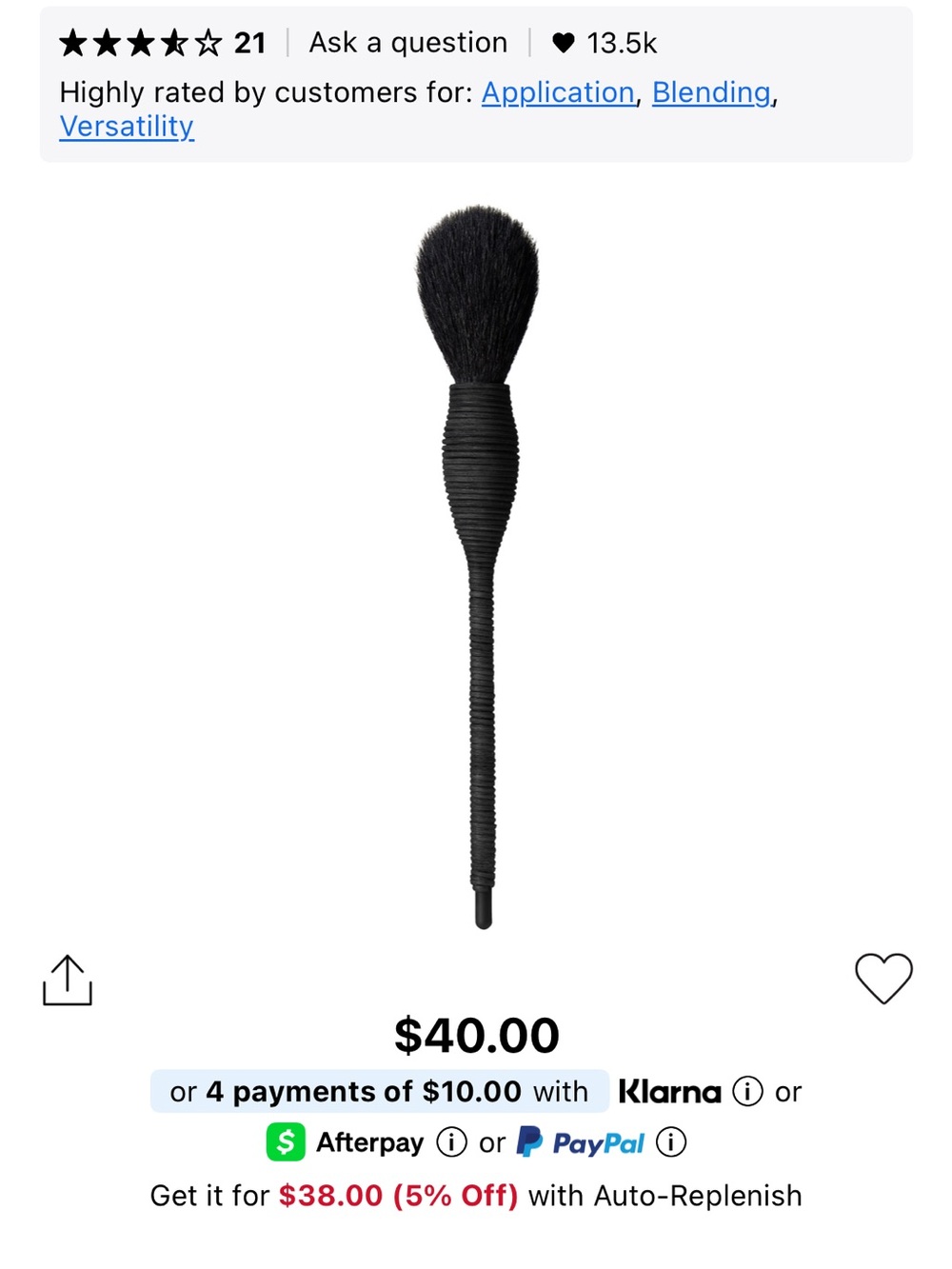 NARS Yachiyo Blush Brush
